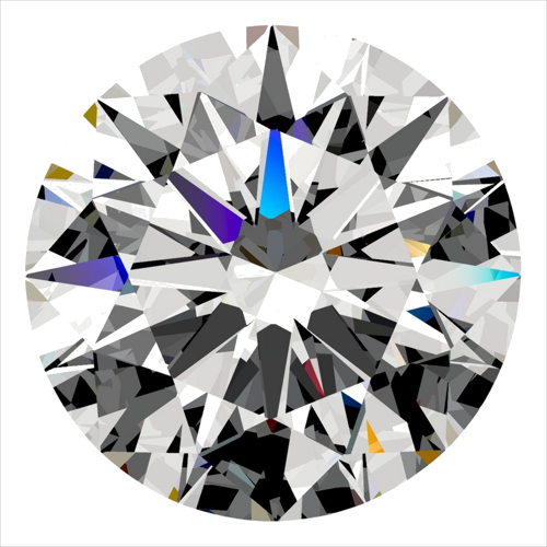 0.31 carat F-VS1 Excellent cut Natūralus Round Deimantas (1)
