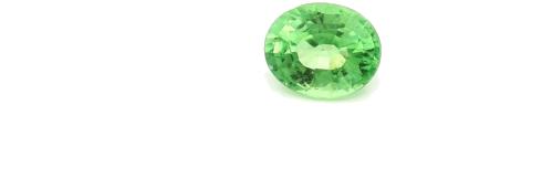 0.52 carat GREEN Oval Garnet (1)