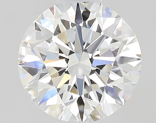 0.5 carat F-VVS1 Excellent cut Natūralus Round Deimantas (1)