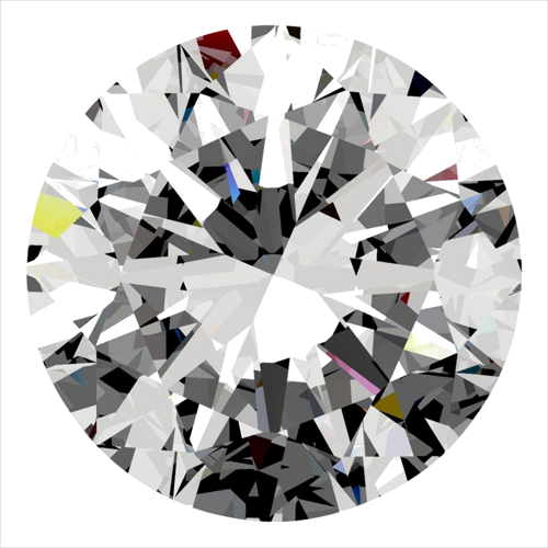 0.3 carat J-VS2 Very Good cut Natūralus Round Deimantas (1)