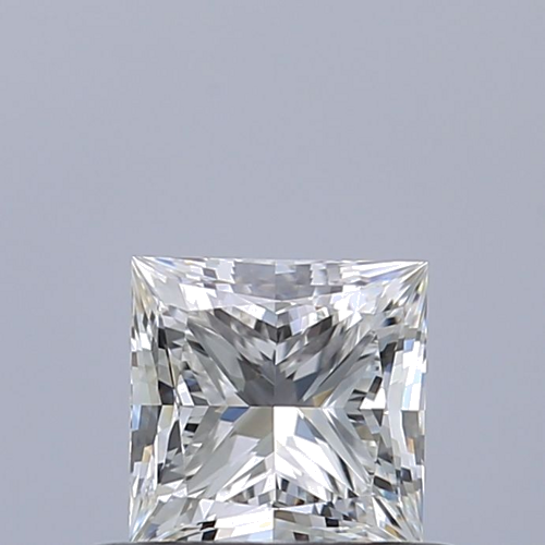 0.5 carat H-VVS2 Natūralus Princess Deimantas (1)