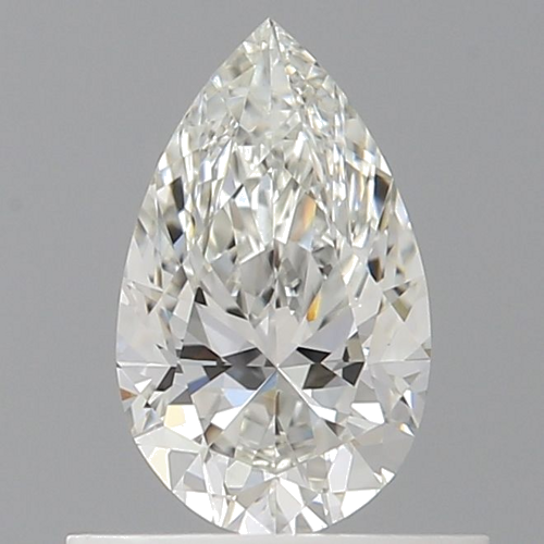 0.53 carat H-VVS1 Natūralus Pear Deimantas (1)