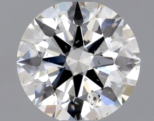 0.48 carat G-SI2 Excellent cut Natūralus Round Deimantas (1)