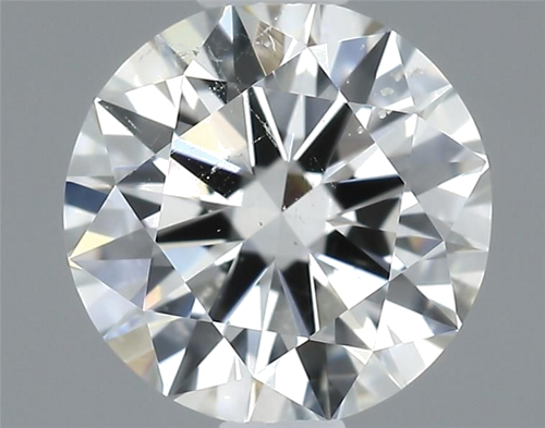 0.5 carat I-SI2 Very Good cut Natūralus Round Deimantas (1)