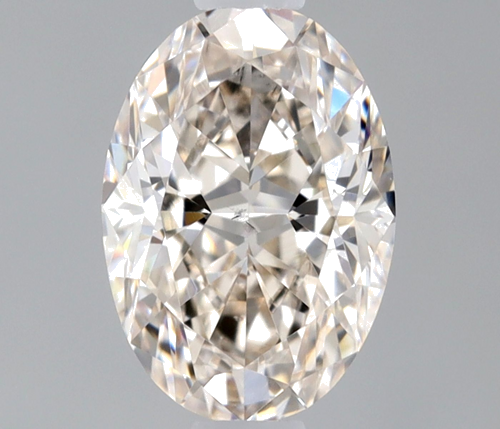 0.55 carat K-SI1 Natūralus Oval Deimantas (1)