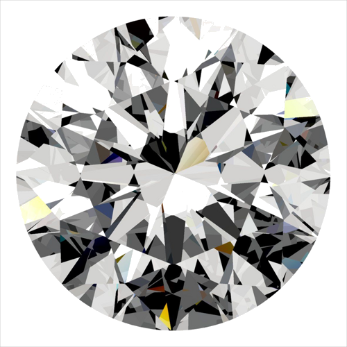0.31 carat F-VS1 Excellent cut Natūralus Round Deimantas (1)