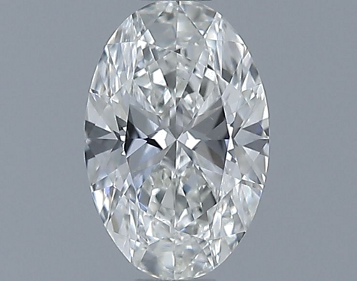0.5 carat H-VS2 Natūralus Oval Deimantas (1)
