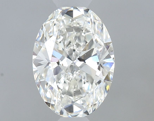 0.5 carat G-SI1 Natūralus Oval Deimantas (1)