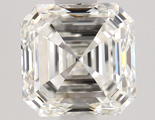 1.01 carat G-VVS1 Natūralus Asscher Deimantas (1)