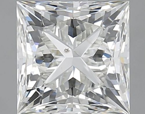 2.5 carat J-SI1 Natūralus Princess Deimantas (1)