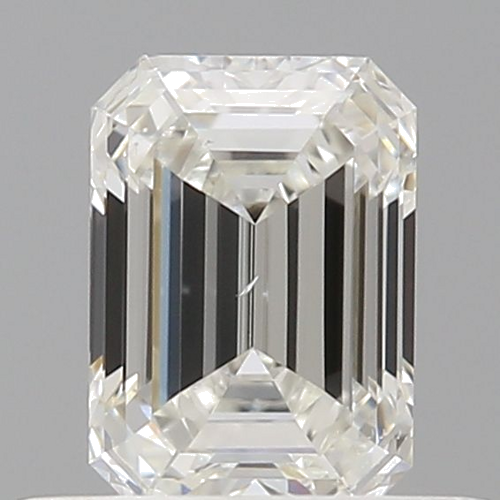 0.52 carat H-SI1 Natūralus Emerald Deimantas (1)