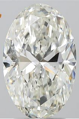 3.01 carat J-SI2 Natūralus Oval Deimantas (1)