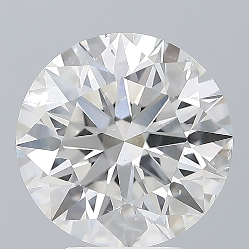 4.02 carat F-SI2 Excellent cut Natūralus Round Deimantas (1)