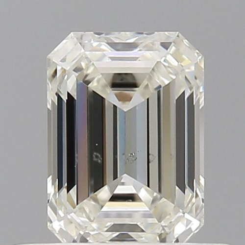 0.57 carat J-SI1 Natūralus Emerald Deimantas (1)
