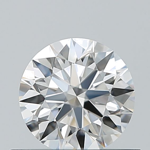 0.52 carat F-VVS1 Excellent cut Natūralus Round Deimantas (1)