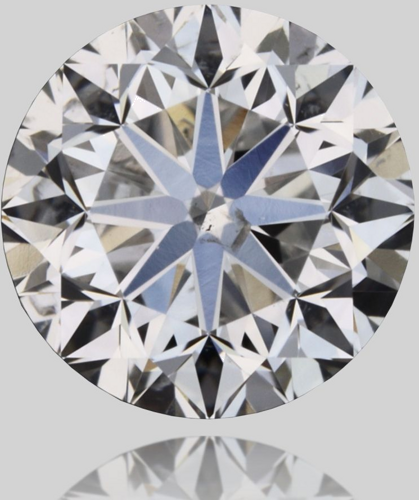 0.5 carat E-SI2 GD cut Natūralus Round Deimantas (1)