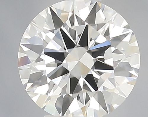 0.52 carat H-VVS2 Excellent cut Natūralus Round Deimantas (1)