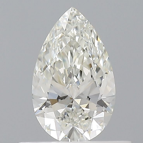 0.5 carat I-VVS1 Natūralus Pear Deimantas (1)