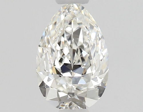 0.51 carat G-IF Natūralus Pear Deimantas (1)