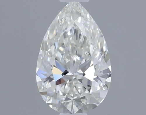 0.38 carat H-VVS1 Natūralus Pear Deimantas (1)
