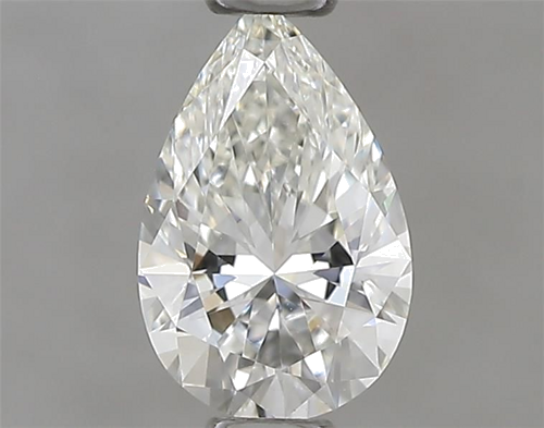 0.44 carat H-VVS1 Natūralus Pear Deimantas (1)