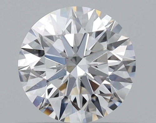 0.54 carat F-SI1 Excellent cut Natūralus Round Deimantas (1)