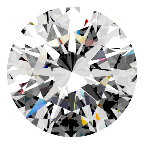 0.3 carat G-VS1 Excellent cut Natūralus Round Deimantas (1)