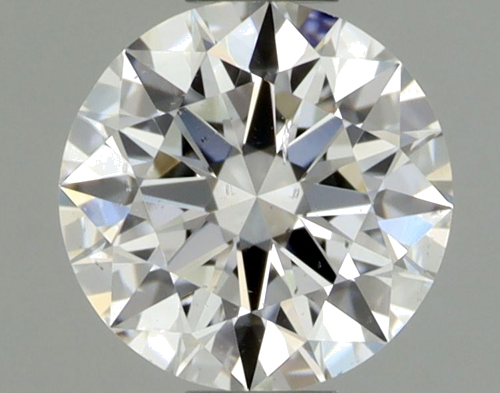 0.42 carat F-SI2 Excellent cut Natūralus Round Deimantas (1)