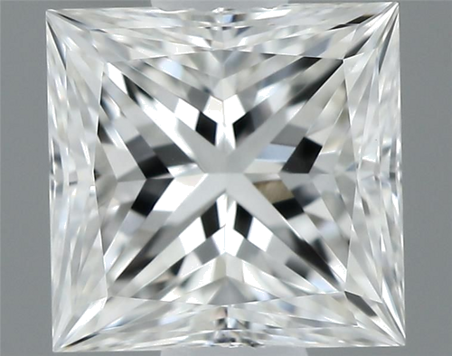 0.4 carat G-VVS2 Natūralus Princess Deimantas (1)