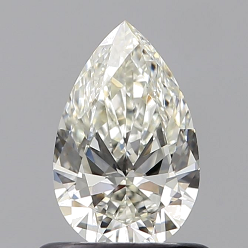 0.6 carat K-VS1 Natūralus Pear Deimantas (1)