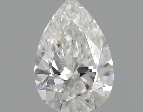 0.23 carat F-VVS2 Natūralus Pear Deimantas (1)