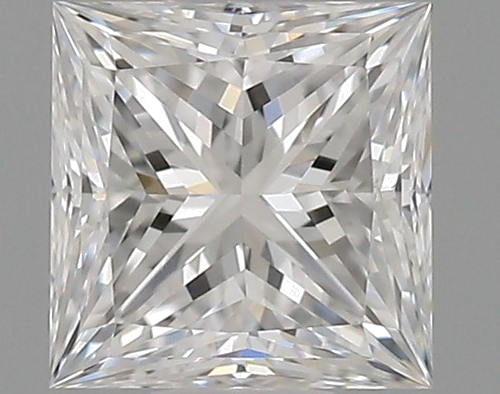 0.4 carat E-VVS1 Natūralus Princess Deimantas (1)