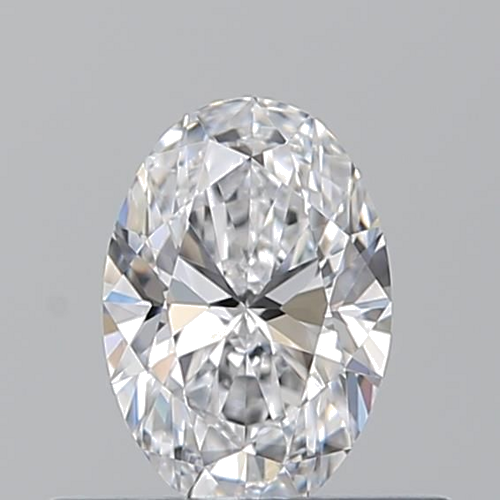 0.43 carat D-IF Natūralus Oval Deimantas (1)