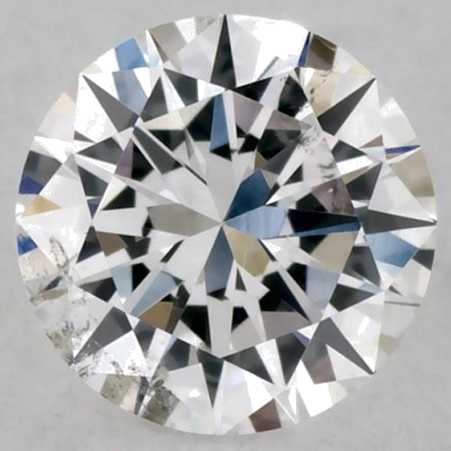 0.23 carat E-SI1 Very Good cut Natūralus Round Deimantas (1)