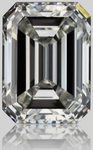 0.51 carat H-VS2 Natūralus Emerald Deimantas (1)