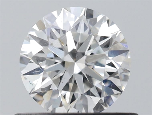 0.51 carat F-SI1 Excellent cut Natūralus Round Deimantas (1)