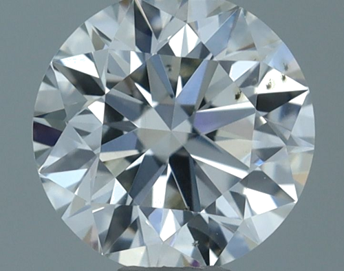 0.5 carat I-SI1 Excellent cut Natūralus Round Deimantas (1)