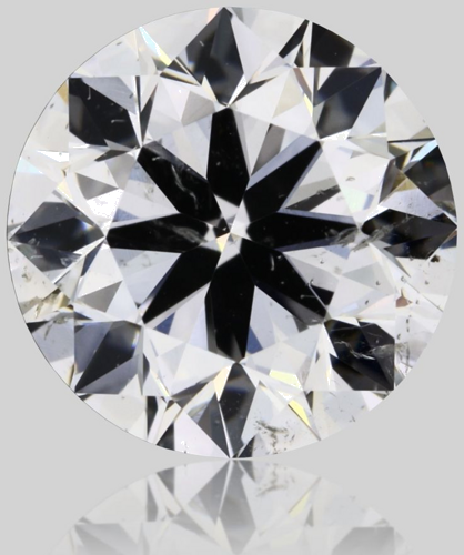 1.0 carat F-SI2 Very Good cut Natūralus Round Deimantas (1)