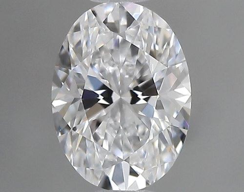 0.5 carat D-VVS2 Natūralus Oval Deimantas (1)