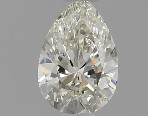 0.51 carat K-SI1 Natūralus Pear Deimantas (1)
