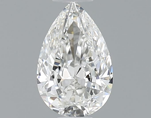0.3 carat G-VVS2 Natūralus Pear Deimantas (1)