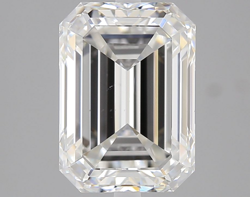 3.02 carat F-VS2 Natūralus Emerald Deimantas (1)