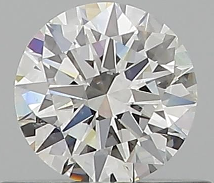 0.5 carat F-SI1 Excellent cut Natūralus Round Deimantas (1)
