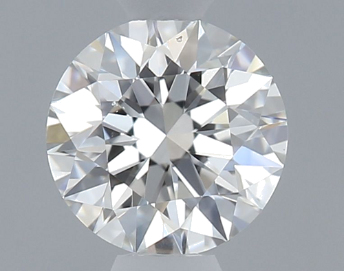 0.37 carat F-SI1 Excellent cut Natūralus Round Deimantas (1)