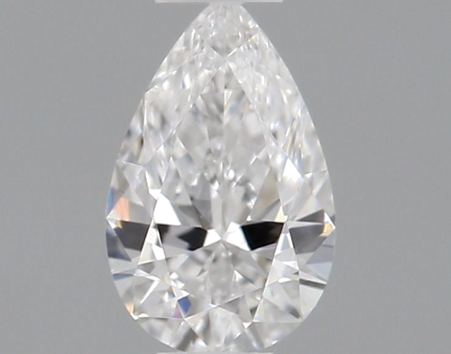 0.24 carat D-VVS2 Natūralus Pear Deimantas (1)