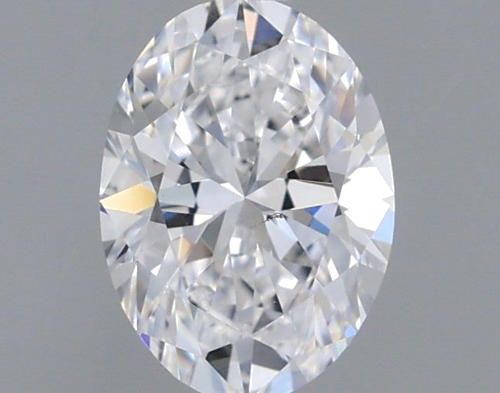 0.51 carat D-VS2 Natūralus Oval Deimantas (1)