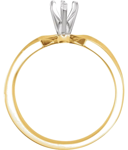 Sužadėtuvių Žiedas „Solitaire“ 10k yellow gold & 14k white gold Marquise 8.5mm x 4.5mm (2)