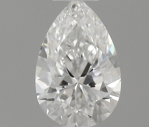 0.24 carat F-VVS1 Natūralus Pear Deimantas (1)