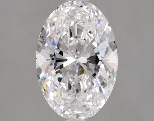 2.02 carat D-SI2 Natūralus Oval Deimantas (1)