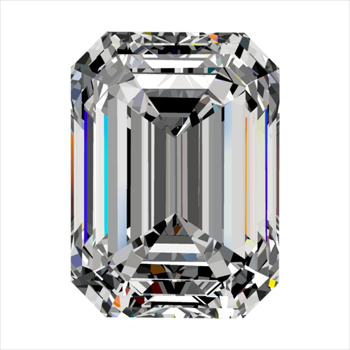 0.32 carat G-VS1 Natūralus Emerald Deimantas (1)